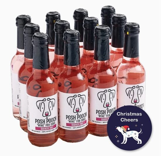 JAUNUMS- SVĒTKU VĪNS suņiem POSH POOCH 250 ml